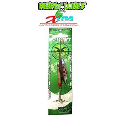DEADLY SPINNER WILLOW 4# 14G SILVER RED SPOTS