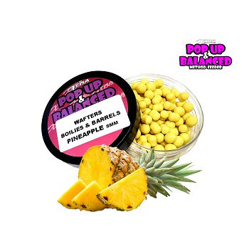 XTRA P&B WAFTERS BOILIES & BARRELS 8MM PINEAPPLE