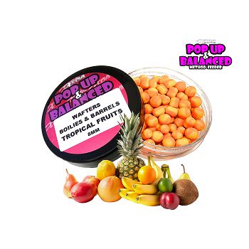 XTRA P&B WAFTERS BOILIES & BARRELS 8MM TROPICAL FRUITS