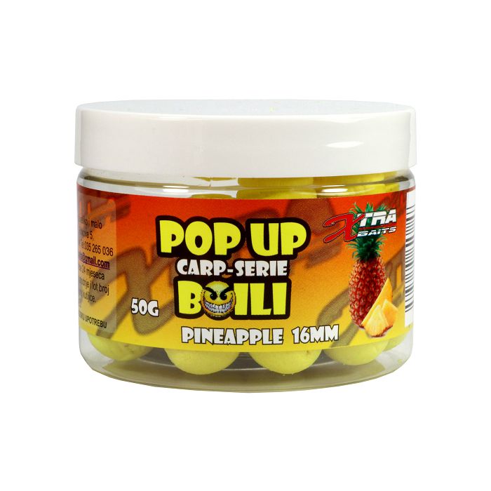 XTRA POP UP BOILE 16MM ANANAS 50G